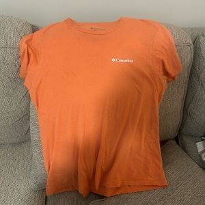 Columbia Orange Short Sleeve Tee